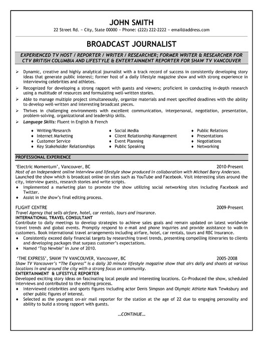 Resume Templates101 Resume Picture